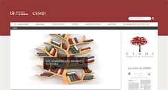 Desktop Screenshot of cemoi.univ-reunion.fr
