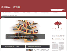 Tablet Screenshot of cemoi.univ-reunion.fr