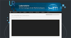 Desktop Screenshot of lim.univ-reunion.fr